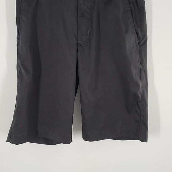 Nike Dri Fit Golf Black Straight Leg  Bermuda Shorts Mid Rise Men's Size Medium - Picture 2 of 10